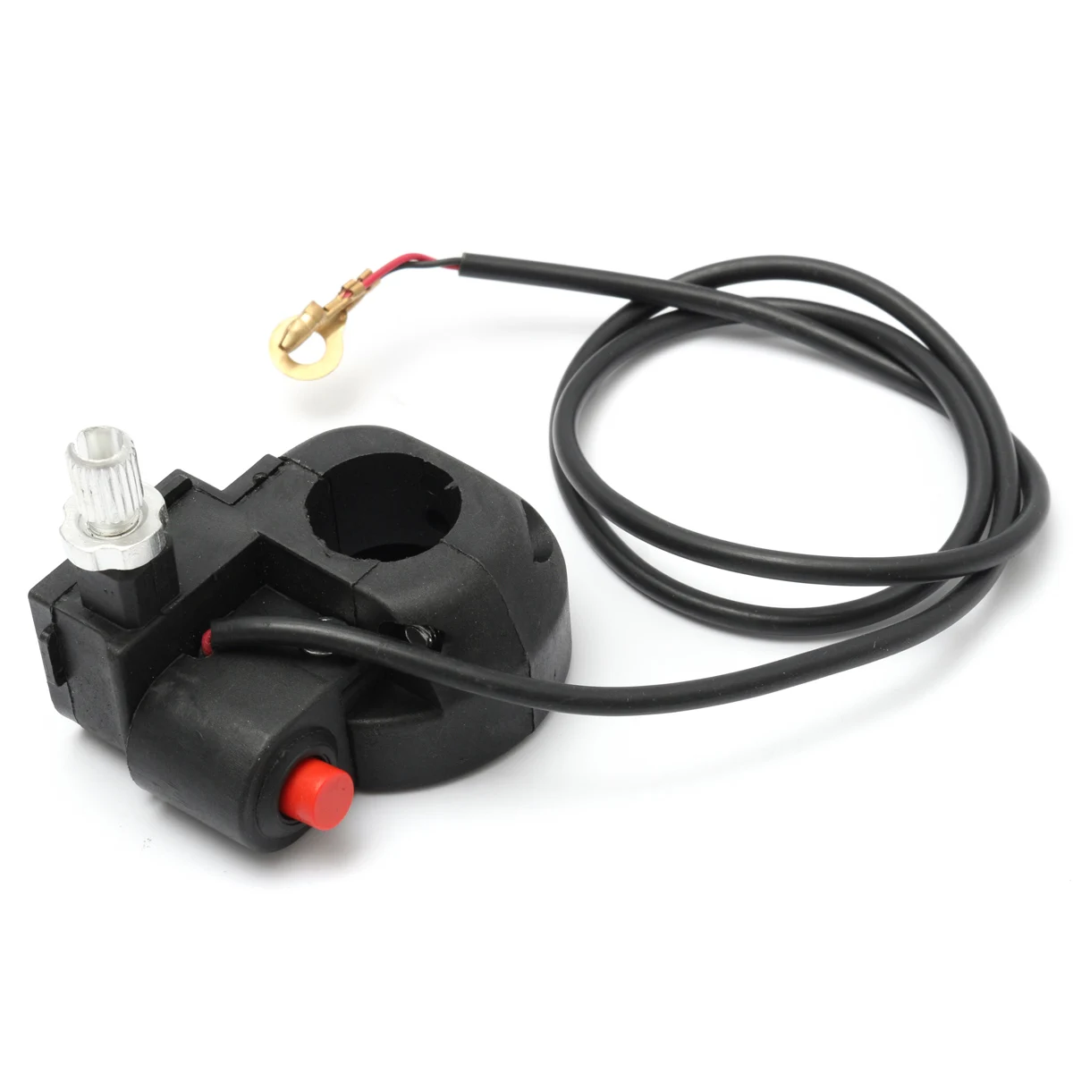 7/8" 22MM Motorcycle Throttle Hand Grip Casing With Cable Switch Handle Bar Set For 90 110 125CC Mini Dirt Bike Quad Pocket ATV