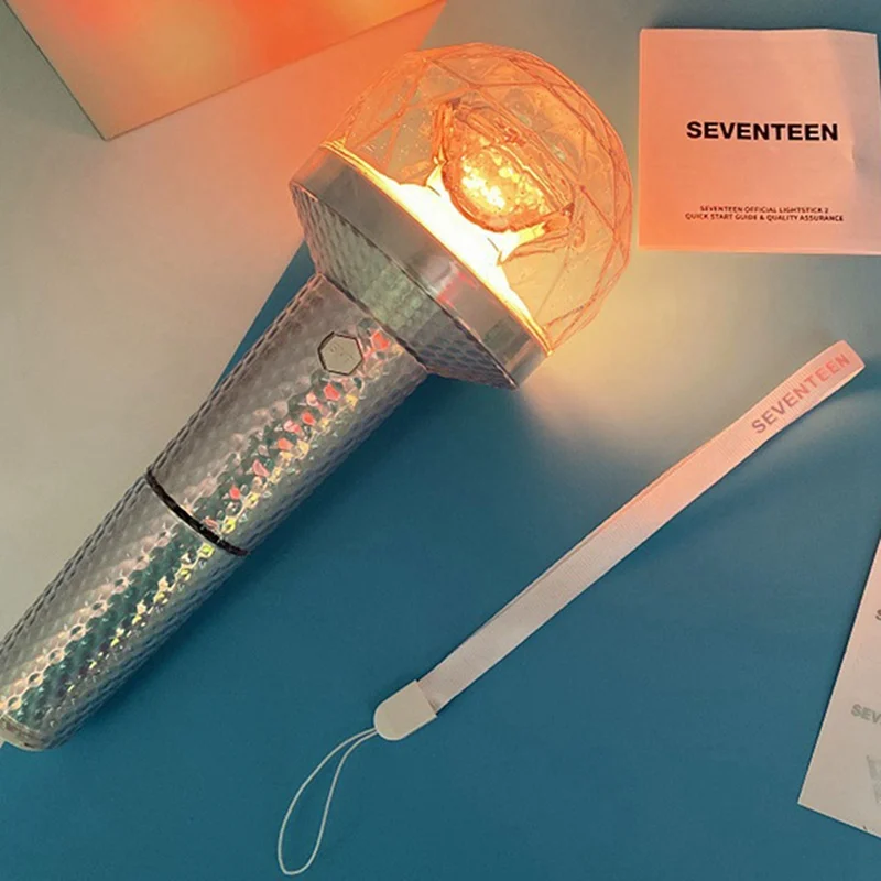 KPOP SEVENTEEN BONG VER.2 Bluetooth светильник-палка альбом концерты светильник-палка флуоресцентная палка карта