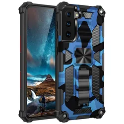 Verborgen Magnetische Kickstand Schokbestendige Armor Case Cover