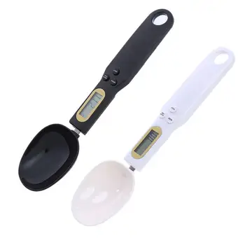 

500g/0.1g LCD Display Digital Kitchen Measuring Spoon Electronic Digital Spoon Scale Mini Kitchen Scales Baking Supplies