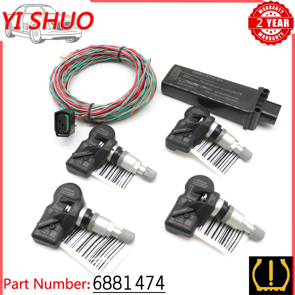 Car 6881474 Tpms Tire Pressure Sensor Monitoring System Rdc Control