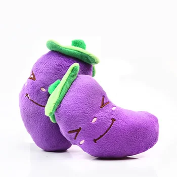 

3d Digital Dog Toys Cat Sound Banana Radish Chicken Legs Pet Plush Toy Shrimp Pet Toy