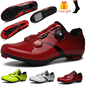 

New Road Cycling Shoes Men MTB Shoes Self-Locking Mountain Bike Shoes Professional Brand Bicycle Sneakers Women Athletic Sneaker