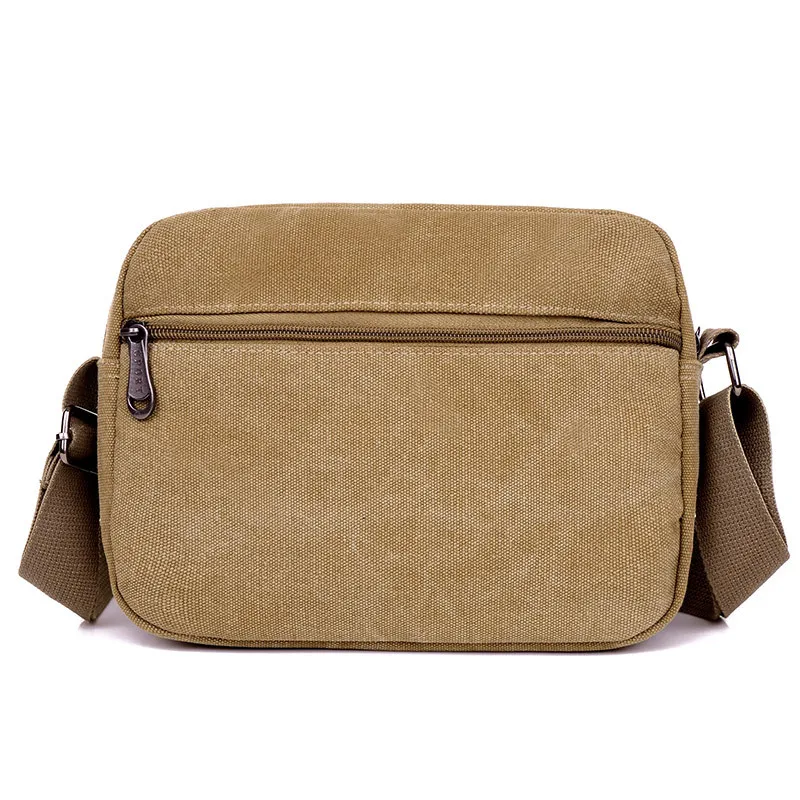 

2019 New Style Fashion Trendy Bag Single Shoulder Backpack Canvas Bag Black Khaki Coffee Army Green Blue