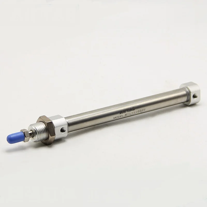 

Airtac Pneumatic Cylinder Double Acting Mini Air Cylinder MI10X25X50X75X100X125X150X175X200