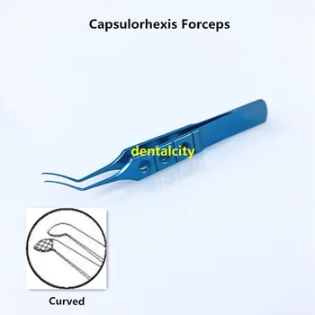 

Titanium 85mm Utrata Style Capsulorhexis Forcep ophthalmic eye instrument