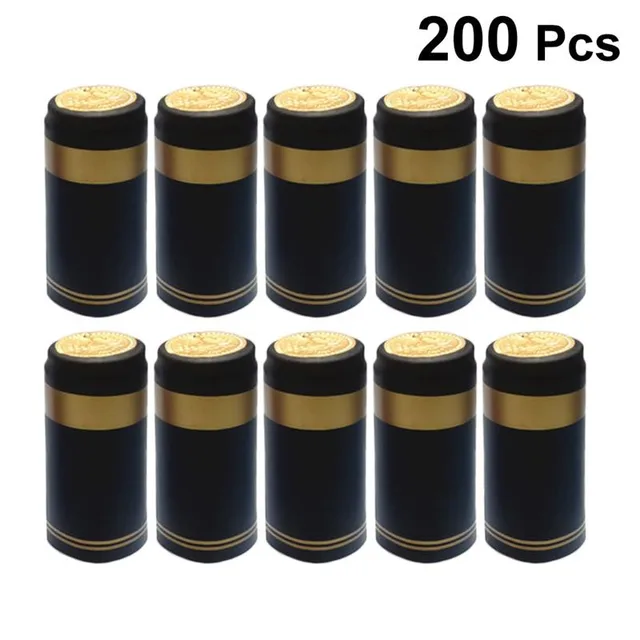 Capsule Termorestringenti Per Bottiglie Vino - 100 Pezzi In PVC | Sigillatura Professionale Per Vino, Birra - Foto 7