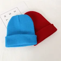 Winter Hats for Woman New Beanies Knitted Fluorescent Cute Hat Girls Autumn Female Beanie Caps Warmer Bonnet Ladies Casual Cap 2