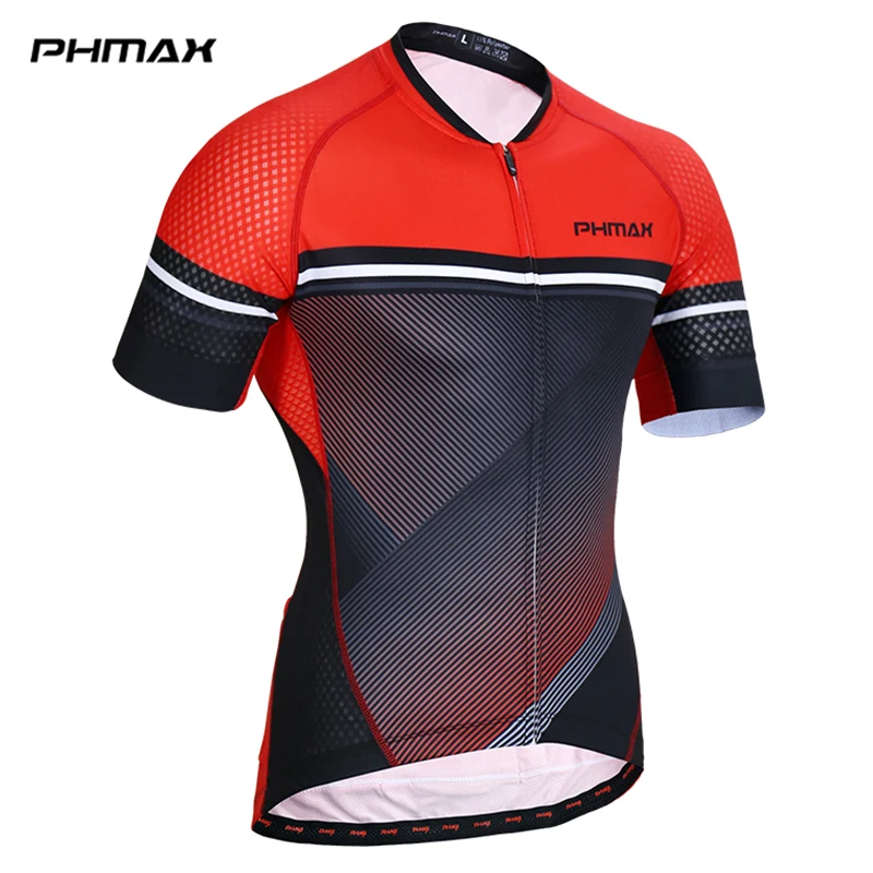 PHMAX лето Pro Велоспорт Джерси комплект шорты рукав Майо Ropa Ciclismo велосипед спортивная одежда велосипед одежда Велоспорт Комплект - Цвет: cycling Jersey 01