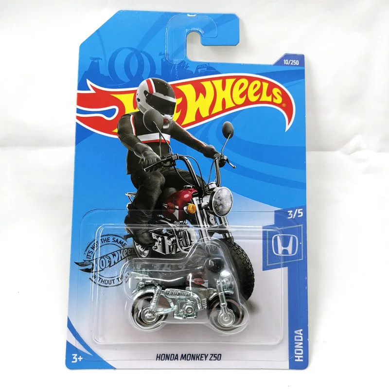 2020-10 Hot Wheels 1:64 Автомобиль HONDA MONKEY Z50 Коллекционное издание металлические Литые