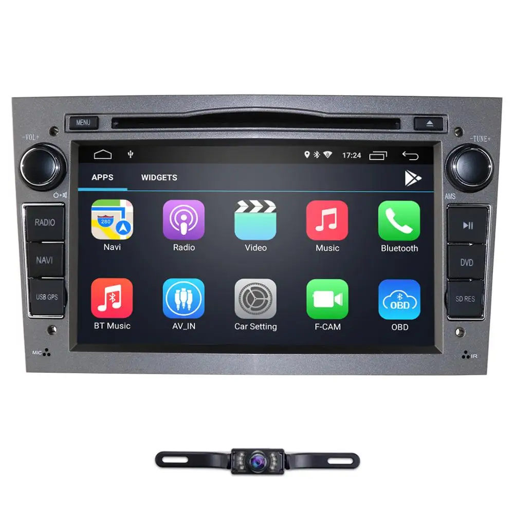 Clearance 2 Din Android 9.0 GPS Multimedia Car Radio  For Opel Astra H Antara corsa c d zafira combo 2