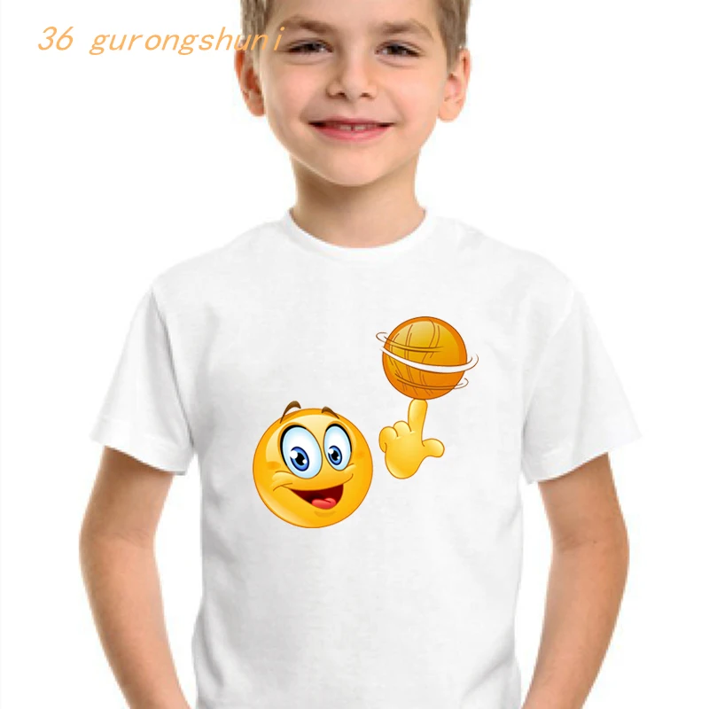 

summer t shirt boys t shirts Spinning basketball kids tshirt children’s clothing t-shirts tops for girls shirts children clothes