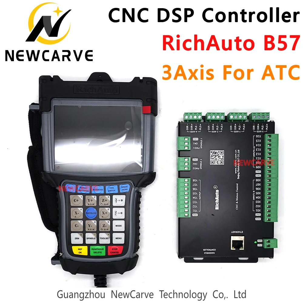 CNC 3 осевой ATC контроллер richaito DSP B57 для ЧПУ Линейный автоматический инструмент