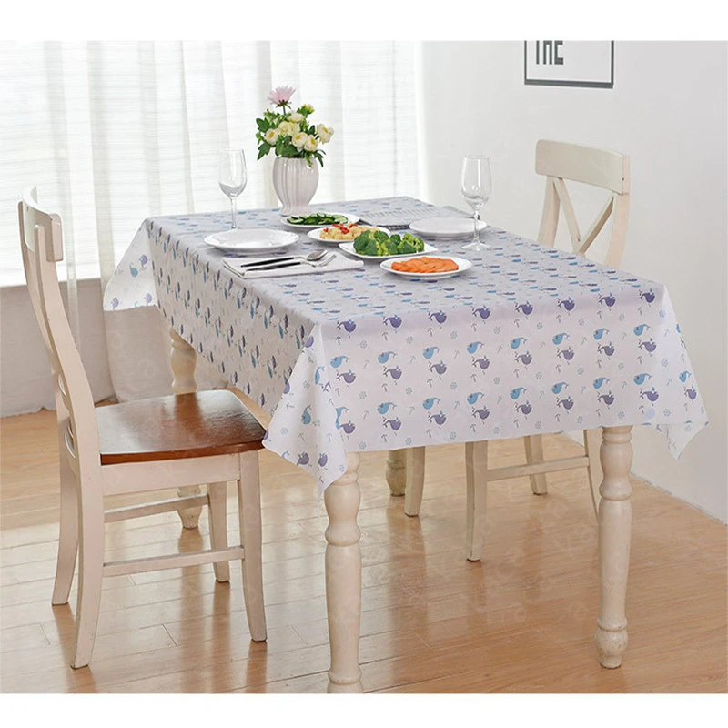 1 шт. водонепроницаемая пластиковая скатерть из ПВХ|Скатерти| |
