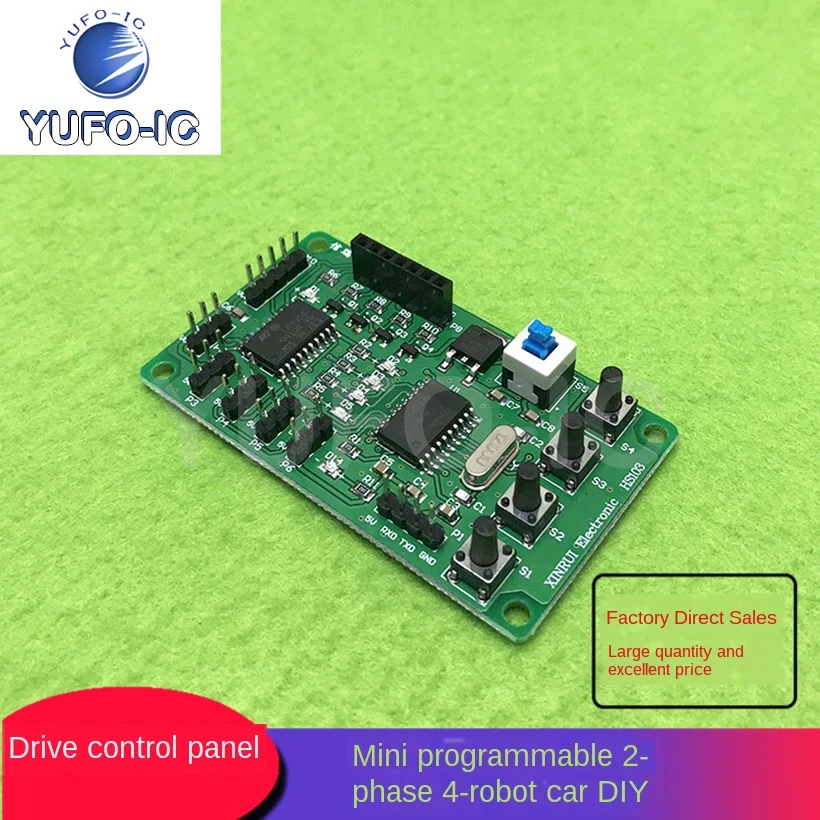 Programmable 2//4 Phase 4//5 Wire Stepper Motor Driver Control Board DIY Robot Car