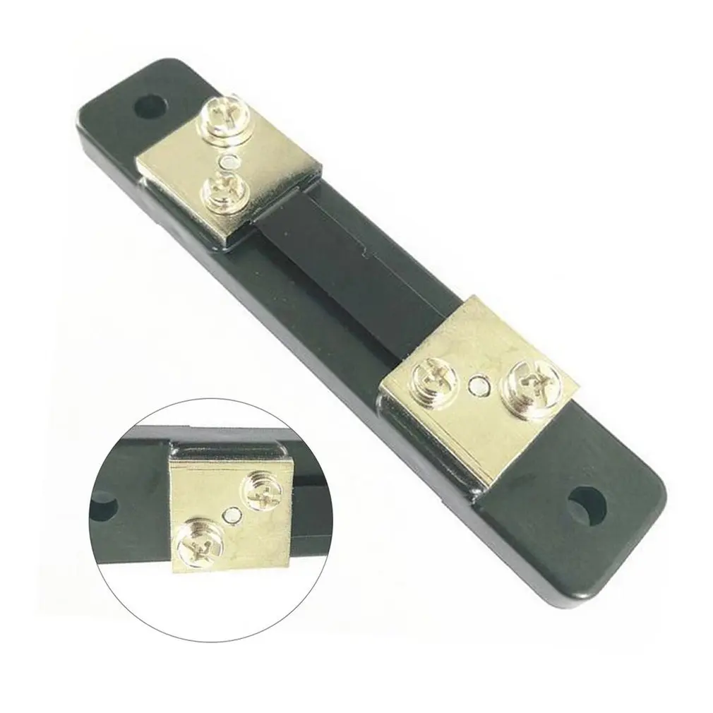 FL-2 50A/100A/200A 75MV DC токовая шунтирующая резисторная панель для цифрового амперметра Амперметр КЛАСС 0,5 токовый шунтирующий резистор