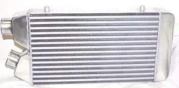 

2.5" Inlet Outlet Front Mount Intercooler Overszie 25"X11"X3" w hook mount