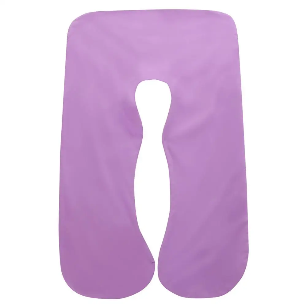 Multifunctional Maternity Pillow Side Lying Cotton Pillowcase Removable And Washable U-shaped Comfortable Body Pillowcase