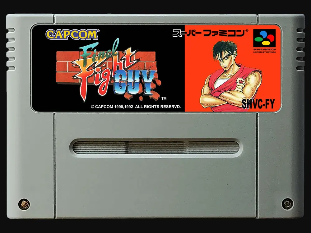 16 бит игры ** Final Fight Guy (Япония NTSC Версия!)
