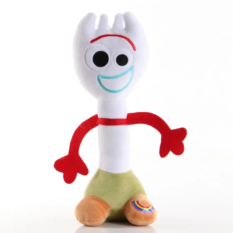 25cm Игрушка-история, вилка, плюшевая игрушка, мягкая плюшевая кукла, подвеска, мультфильм, аниме, фильм, игрушка для детей, подарок на день рождения, украшение для дома - Цвет: 25cm