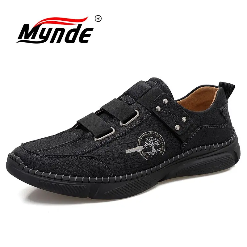 

Brand Men's Casual Shoes Handmade Loafers Comfortable Breathable Flat Leather Men's Shoes Outdoor Men Sneakers Zapatos Hombre