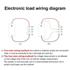 2-200V 150W 23A Intelligent Temperature Control DC Power USB Tester Electronic Load Lithium Battery Capacity Discharge Meter 5