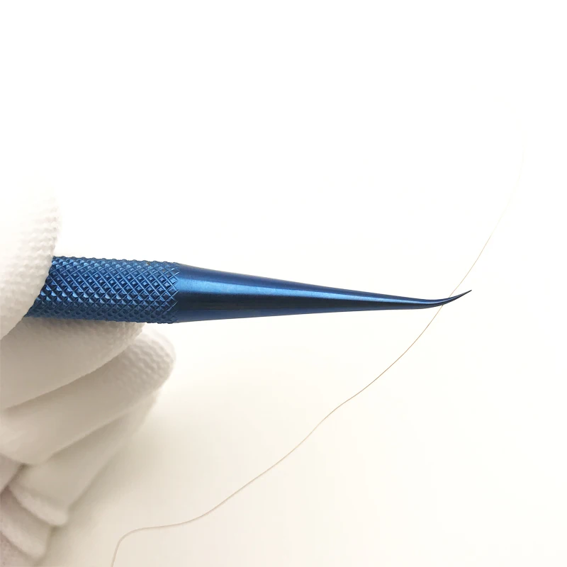 Tweezers Professional Maintenance Tool 0.15mm Edge Precision Fingerprint Tweezers Titanium Alloy Board Flying Tweezers FDDSYB