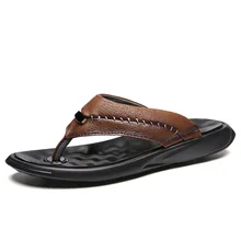 46 сандалии большого размера мужские летние новые стильные модные сандалии Нескользящие тапочки мужская обувь