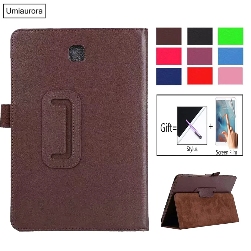 Capa de Couro para Samsung Galaxy Tab Suporte de Qualidade Superior Flip Inteligente Tablet Shell a 8.0 2023 Sm-t355 sm T350 T355 P350 P355 pu