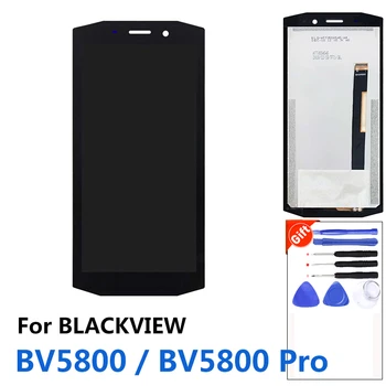

Phone LCD for Blackview BV5800 and 5800 Pro Touch Screen Display Digitizer Assembly Replacement 5.5 Inches