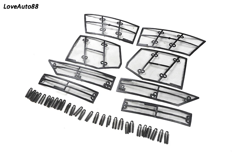 Автомобильная сетка для скрининга насекомых, передняя решетка, вставка, передняя сетка для скрининга насекомых, сетчатая решетка для Citroen peugeot 4008 3008