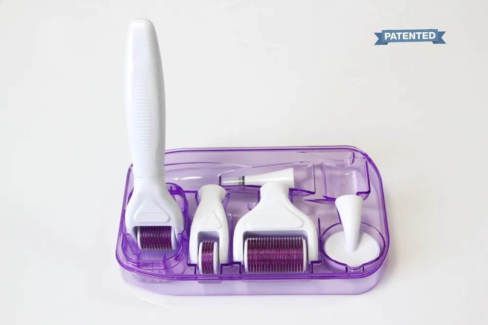 Original DRS 6 in 1 Derma Roller Microneedle Kits For Multiple Skin Care Rejuvenation Treatment Needles Microdermabrasion Rollor-7