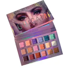 18 Colours Eyeshadow Palette Durable Multi-color Easy To Apply Shimmer Matte Eye Shadow Palette For Women Girls Quick Delivery