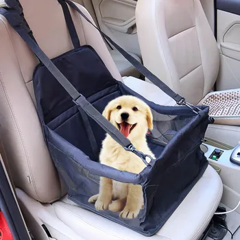 

2020 New Travel Dog Car Seat Cover Folding Hammock Pet Carriers Bag Carrying For Cats Dogs Transportin Perro Autostoel Hond