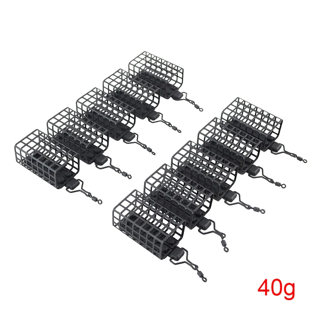 Lidster's Round Metal Cage Feeders soit 15 G 20 G 25 G Carp Fishing Tackle Sol