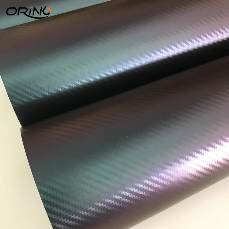 Chameleon 3D Carbon Vinyl Wrap Sticker-1