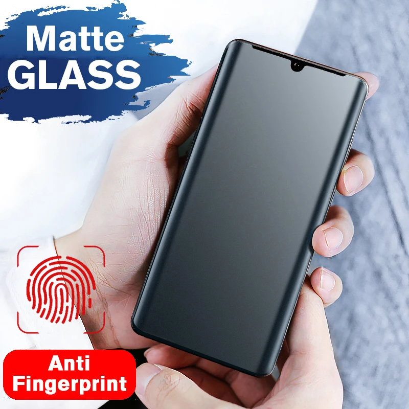 Anti Peep Privacy Screen Protector For Huawei P40 P30 pro Protective Glass for Mate 20 30pro UV Liquid glue matte Tempered Glass afbeelding
