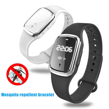 

Mini Ultrasonic Anti Mosquito Insect Pest Bugs Repellent Repeller Wrist Bracelet Outdoor @M23