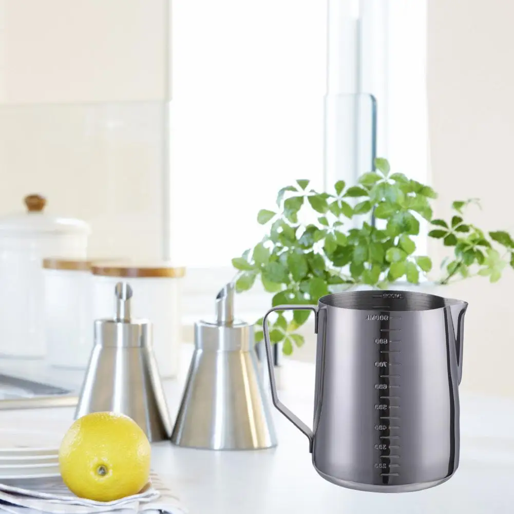 Весы 350/900 мл из нержавеющей стали Pull Cup Tip открытый рот цветок цилиндр Профессиональный Pull цветочный горшок необычное кофейное оборудование