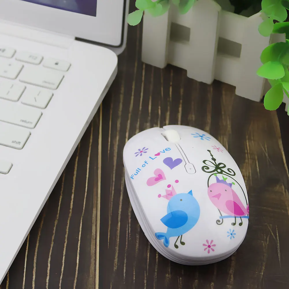 Creative Wireless Mouse Cute Computer Mouse