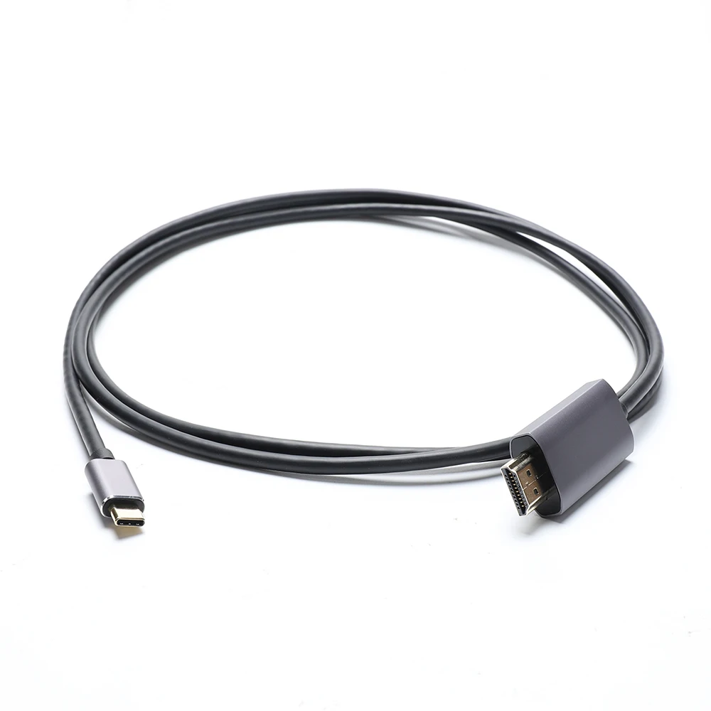 Кабель PCER USB C HDMI 4K Type Thunderbolt3 конвертер для MacBook Huawei Mate 30 адаптер|Кабели VGA| |