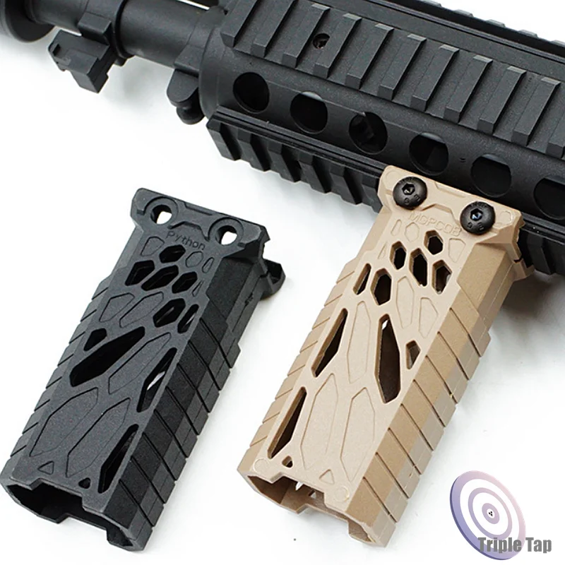 Python Передняя рукоятка тактический Пейнтбол вертикальный для страйкбола BB M4 AR15