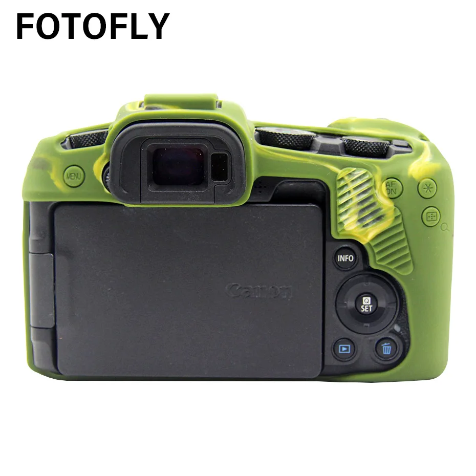 FOTOFLY сумки для камеры Canon EOS RP мягкий цветной силиконовый чехол Защитная крышка корпуса для Canon EOSRP аксессуары открытие батареи