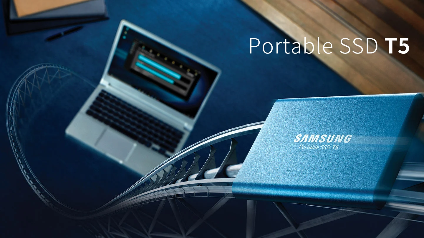 Samsung T5 портативный SSD USB3.1 Внешние накопители 250 ГБ 500 1 ТБ 2 ТБ USB 3,1 Gen2 и обратная совместимость с USB для ПК