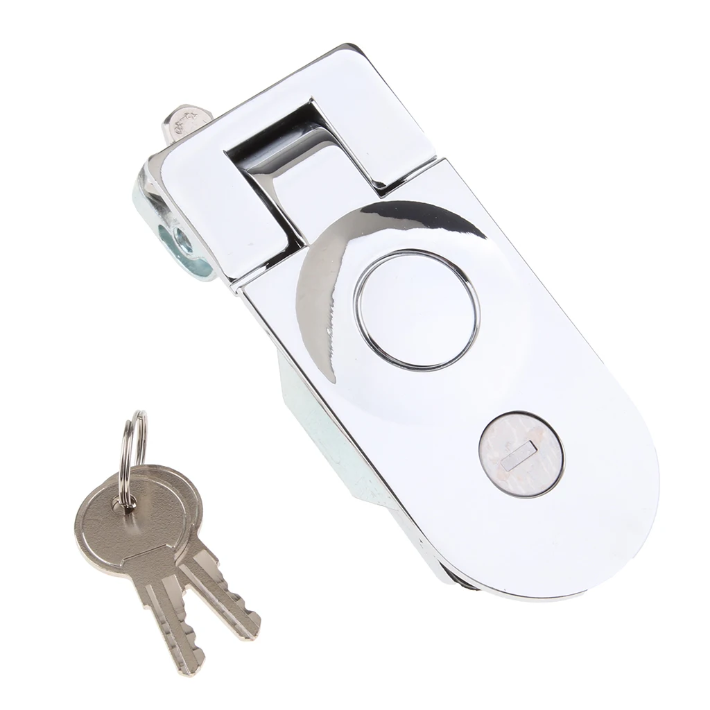 Recessed Latch Mini Main Lock In Stainless Steel For Caravan