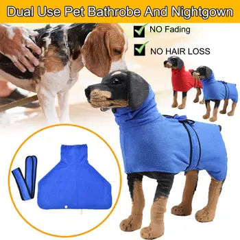

2020 New Pet Dog Bath Towel Microfiber Ultra-Absorbent Cat Small Dogs Drying Towel Blanket For Large Dogs Bathrobe Blue,Red
