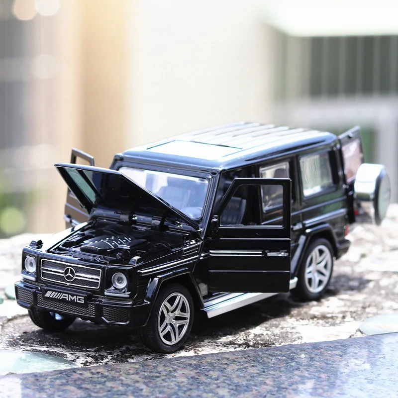 Children's alloy car Big Ben G65 off-road vehicle suv simulation model 132 sound and light new products | Дом и сад