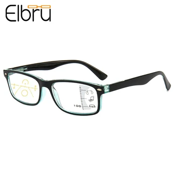 

Elbru Ultralight Anti-blue Light Progressive Reading Glasses Women&Men Intelligent Zoom Presbyopic Glasses +1.0+1.5+2.0to+4.0