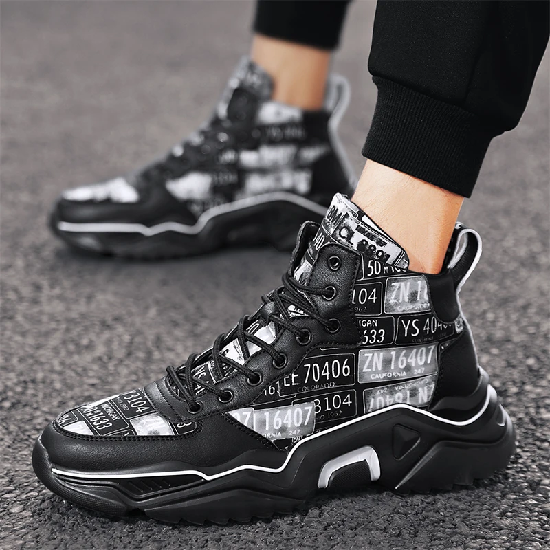 

Men Shoes 2019 Autumn Shoes Male Sneakers Soft Bottom Warm Fur Inside Comfortable Footwear Men Casual Shoes Chaussure Homme