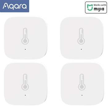 

Aqara Temperature Sensor Smart Air Pressure Humidity Environment Sensor Smart Control Zigbee Connection For Mi Home APP Control